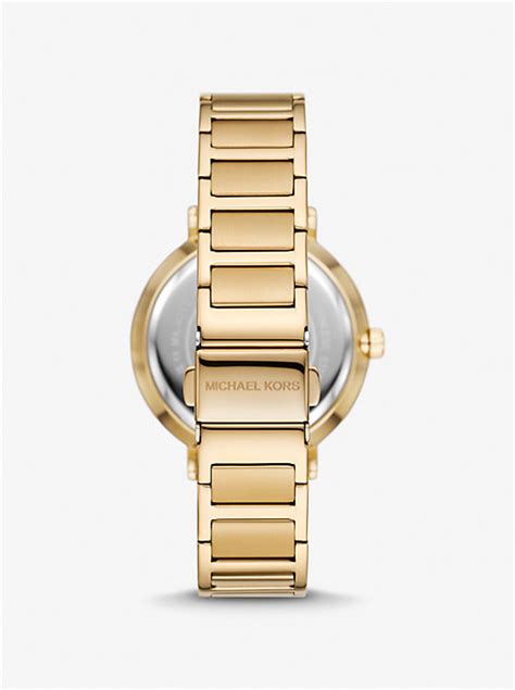 michael kors logo goud|Addyson Gold.